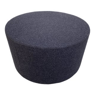 Blue Dot Bumper Large Ottoman For Sale