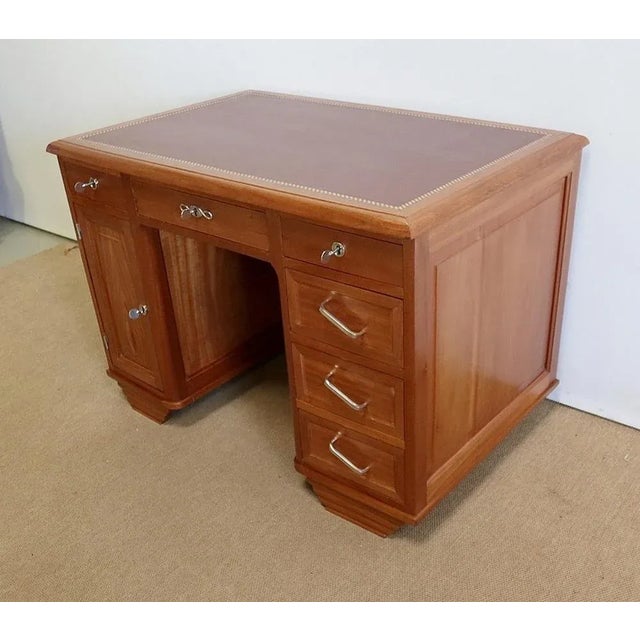 Small Art Deco Desk, 1940s For Sale - Image 3 of 18