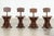 Late 19th Century 19th Century English Ecclesiastical Pine Chairs, 1890s, Set of 4 For Sale - Image 5 of 15