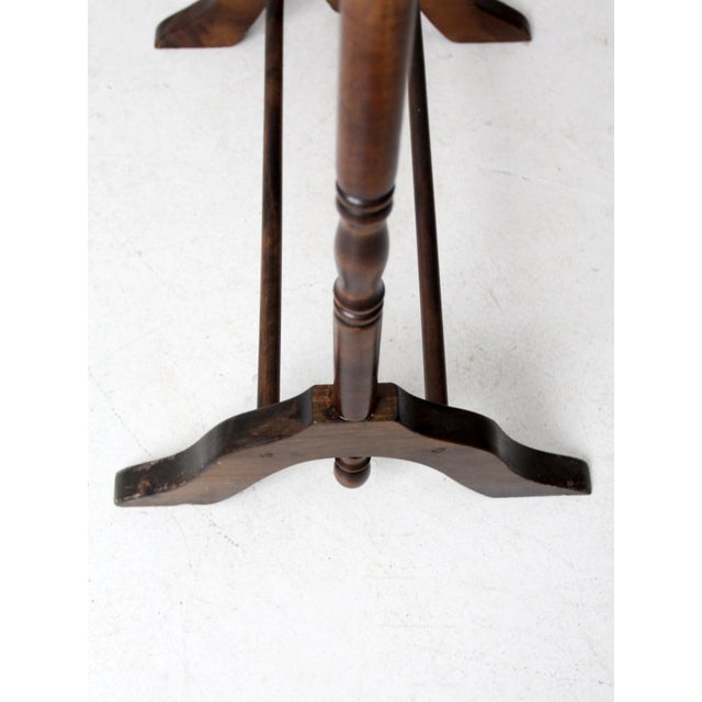 Antique Victorian Wooden Blanket Stand For Sale - Image 10 of 12