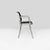 Vico Magistretti Italian Modern Chairs in Silver by Vico Magistretti for De Padova, 1980s, Set of 4 For Sale - Image 4 of 18