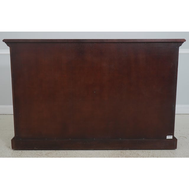 Theodore Alexander Inlaid Oak Continental Credenza For Sale - Image 16 of 18