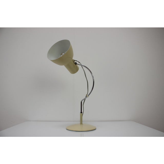 Josef Hurka Mid-Century Table Lamp attributed to Josef Hůrka for Napako, Czechoslovakia, 1960s For Sale - Image 4 of 13