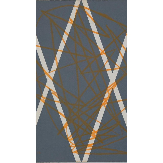 Emile GILIOLI (1911-1977) Graffiti Original color lithograph Printed at the Mourlot Workshops (Paris, France) On heavy...