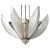 Art Deco French Art Deco Pendant Chandelier Signed Sabino (Pair Available) For Sale - Image 3 of 6
