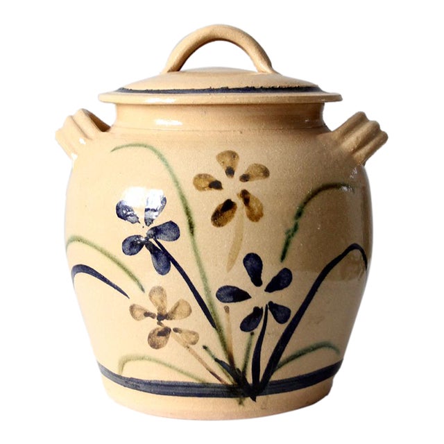 Vintage Dodge Station Pottery Cookie Jar For Sale