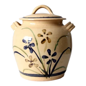 Vintage Dodge Station Pottery Cookie Jar
