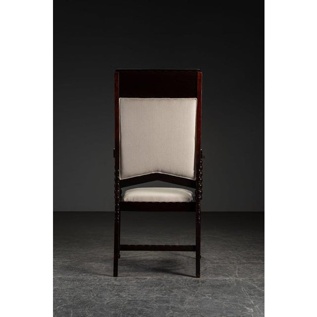 Amsterdam School Desk Chair, 1920s For Sale - Image 11 of 17