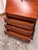 Wood Secretary Desk Chest, Vintage For Sale - Image 10 of 12