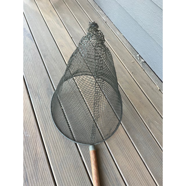 1910s Antique Wire Smelting Net For Sale - Image 5 of 9