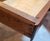 Antique Provincial Queen Anne Cabriole-Leg Writing Table in Warm Patinated Wood With Brass Ring Pull, Circa 1780–1830 For Sale In Washington DC - Image 6 of 17