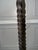 Black Large Heavy Vintage Iron Swirl Floor Candle Holders For Sale - Image 8 of 11