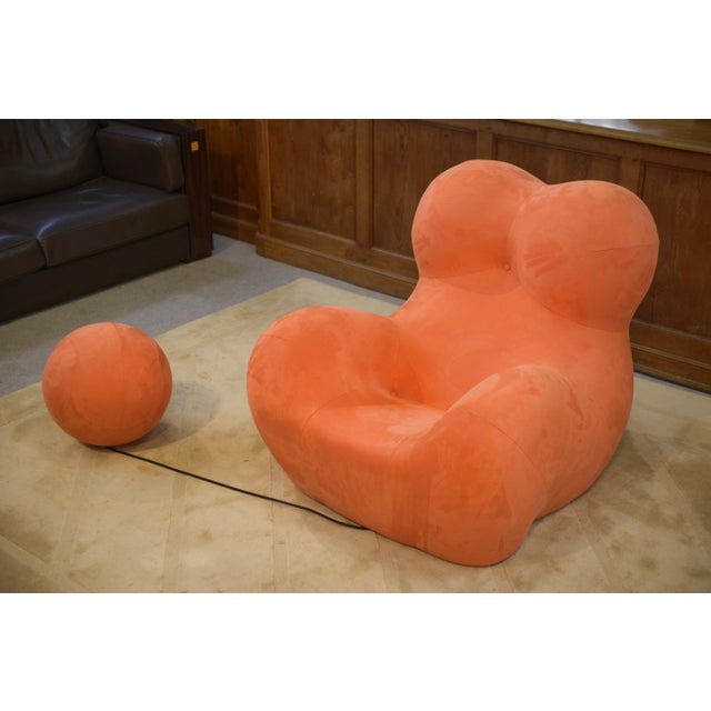 Set of Mamma Lounge Chair with Ottoman by Gaetano Pesce, 1990s For Sale - Image 10 of 10