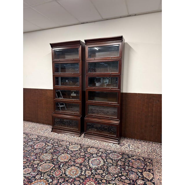 English Bookcase from Globe Wernicke For Sale - Image 14 of 14