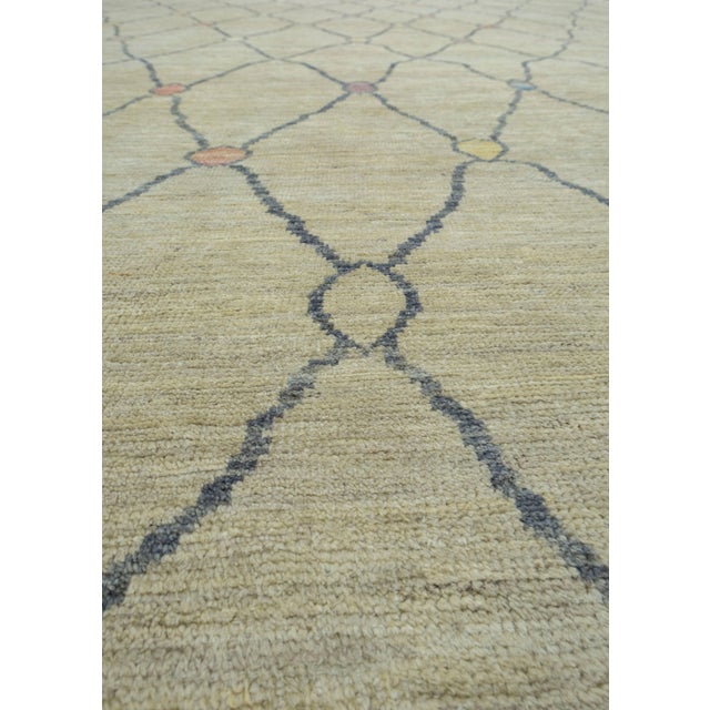 Early 21st Century Turkish Oushak Rug 12'5" x 15'7" #18503 For Sale - Image 5 of 8