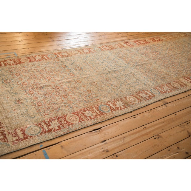1930s Vintage Distressed Bijar Rug Runner - 4'7" x 15'4" For Sale - Image 5 of 12