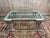 Coffee Table with Corinthian Columns and Glass Top For Sale - Image 9 of 10