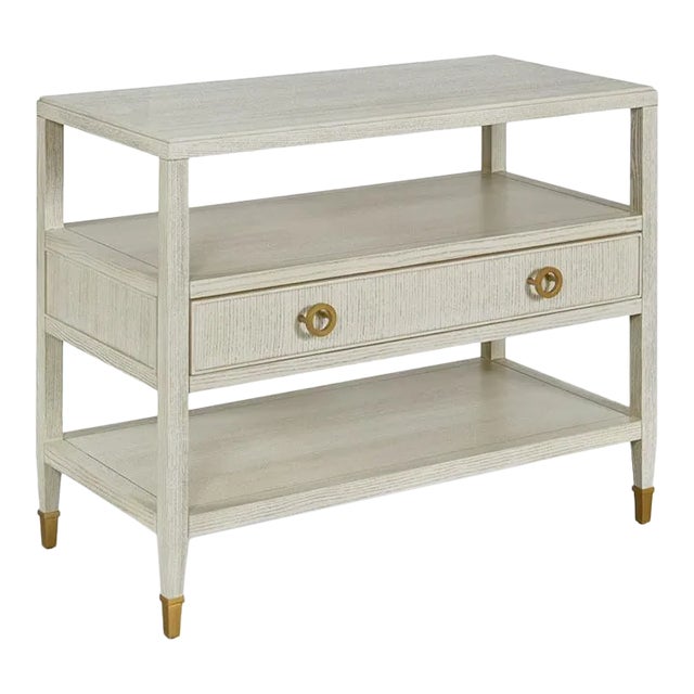 Woodbridge Furniture Orion Bedside Table Chairish