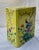 Chinoiserie Yellow Chinoiserie Chinese Export Porcelain Rectangular Vase in the Style of Ralph Lauren Home For Sale - Image 3 of 11