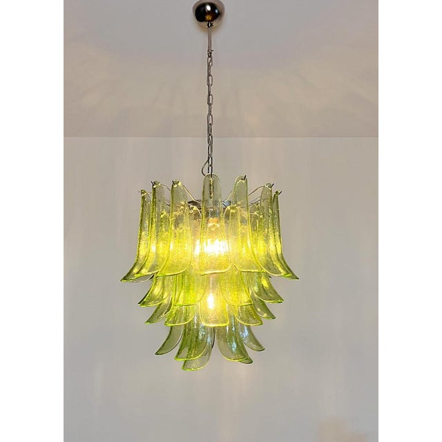 Vintage Italian Murano Chandelier, 1990 For Sale - Image 3 of 15