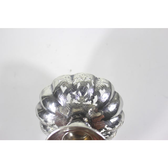 1910 Victorian Silver Plate Phoenix and Shield Ring or Candy Dish English Silverplate For Sale - Image 16 of 16