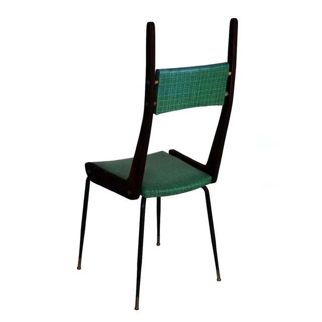 Set of Mid-Century Italian Side Chairs, 1950s For Sale - Image 11 of 12