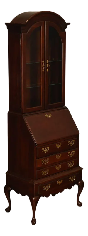 Jasper Cabinet Queen Anne Style Cherry Secretary Desk