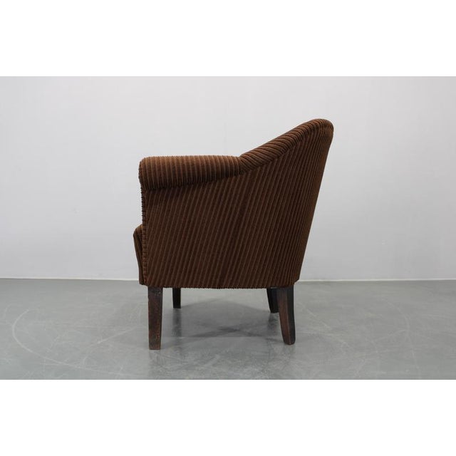 Club Armchair, Czechoslovakia, 1940s For Sale - Image 11 of 14