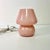 Glass Vintage Boho Chic Hollywood Regency Murano Style Mushroom Table Lamp. For Sale - Image 7 of 15