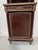 Napoleon III mahogany and chased bronze display cabinet, 19th century. The lower section is curved with one door and one...
