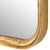 Kenneth Ludwig Chicago Textured Gold Leaf Sloped Cornered Mirror For Sale - Image 4 of 7