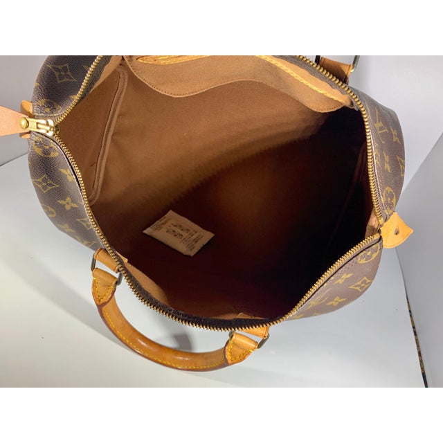 Vintage LOUIS VUITTON Brown Monogram Canvas Speedy 30, Most popular Mini Bag For Sale - Image 10 of 18