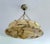 Art Deco Pendant Light in Amber Marble Glass, 1930s For Sale - Image 9 of 18
