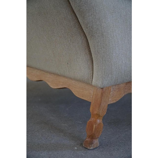 Set of Modern Danish Highback Lounge Chairs in style of Henning Kjærnulf, 1960s For Sale - Image 16 of 18