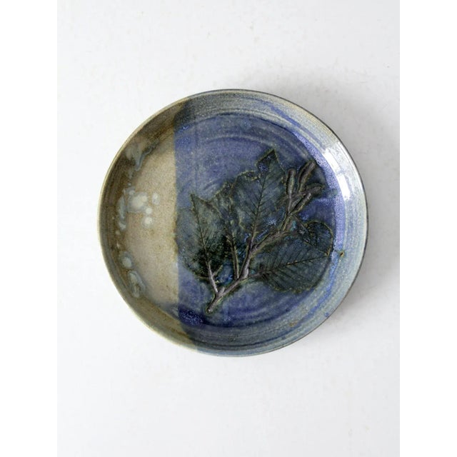 Studio Pottery Plate For Sale - Image 10 of 10