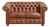 English Two-Seater Sofa in Cowhide Leather For Sale