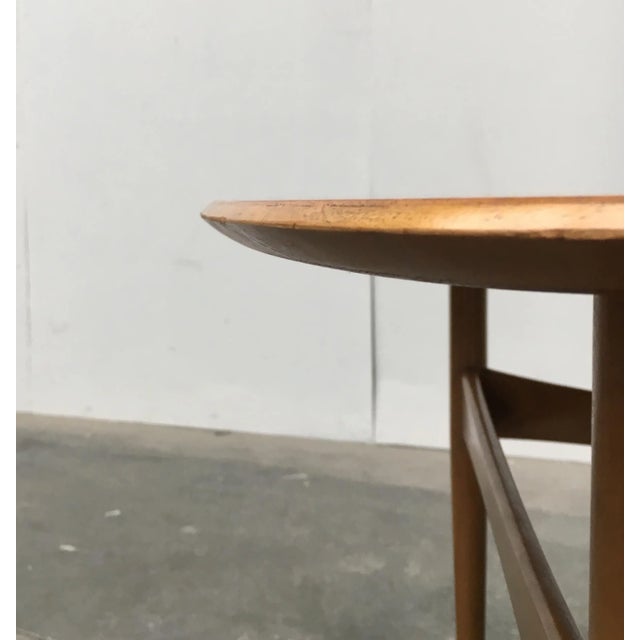 Mid-Century Tripod Coffee Table For Sale - Image 17 of 18