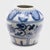 Brushed in cobalt blue underglaze and finished with a crackled glaze, this petite tea leaf jar exemplifies the timeless...