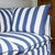 Not Yet Made - Made To Order Sophie Conran Coco 2.5 Seater Sofa - Sea Holly Blue Stripes with Knife Edge Cushion For Sale - Image 5 of 12