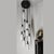 Large Vintage Italian Cascade Suspended Chandelier from Stilnovo, 1960s For Sale - Image 6 of 16