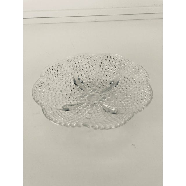 1950s Vintage Beaded Glass Candy Dish For Sale - Image 5 of 5