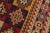 1980s Vintage Soumak Red/Green Wool Rug - 5'0'' X 7'2'' For Sale - Image 5 of 10