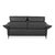 Three-Seater Leather Sofa in Grey with Manual Function Couch by Himolla Weilheim For Sale - Image 10 of 12