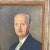 Vintage Regency Signed Original Oil Portrait Painting on Canvas For Sale In West Palm - Image 6 of 9