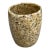 Mid Century Pebble Resin Wastebasket For Sale