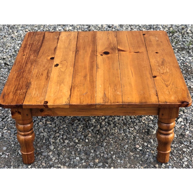 Ethan Allen Farmhouse Pine Coffee Table Chairish