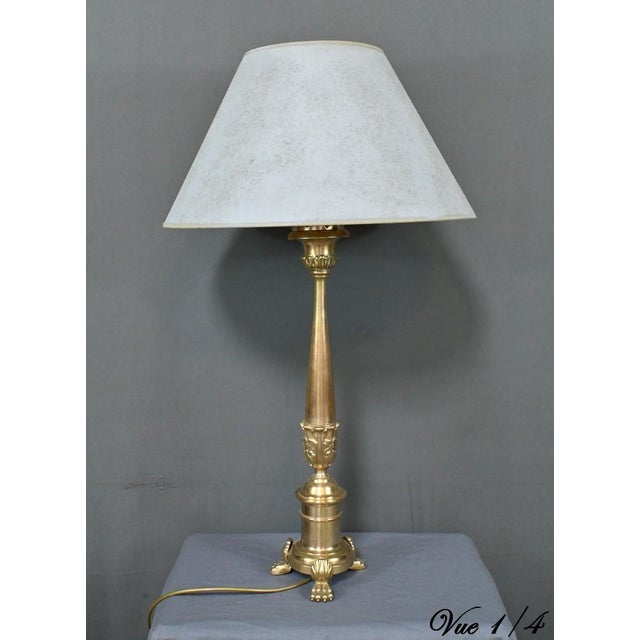 Antique Bronze Lamp, 1890s For Sale - Image 10 of 16