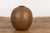 Contemporary Prem Collection Handcrafted Brown Vase with Textured Honeycomb Style Motifs For Sale - Image 3 of 12