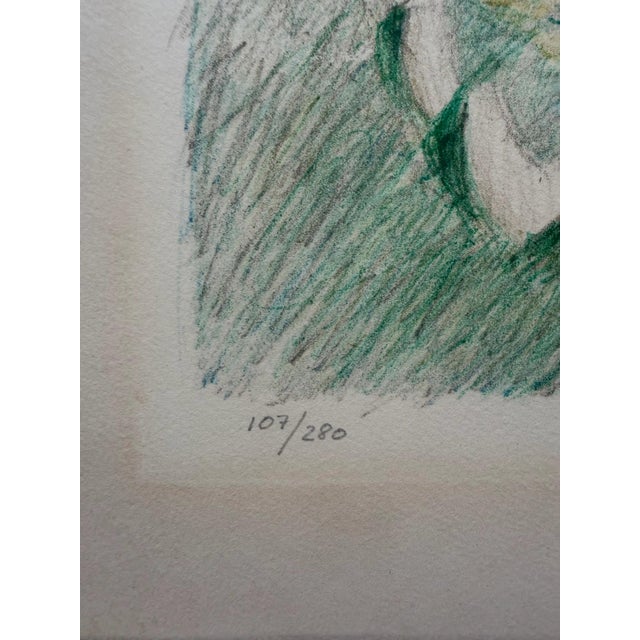 Elisabeth Karlinsky, Flowering Cactus, 1975, Paper For Sale - Image 3 of 4