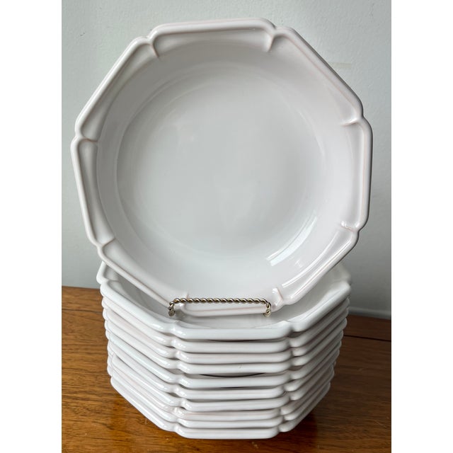 Gien Motton French Faience Dinnerware-8 Place Settings + Serving Pieces For Sale - Image 9 of 14